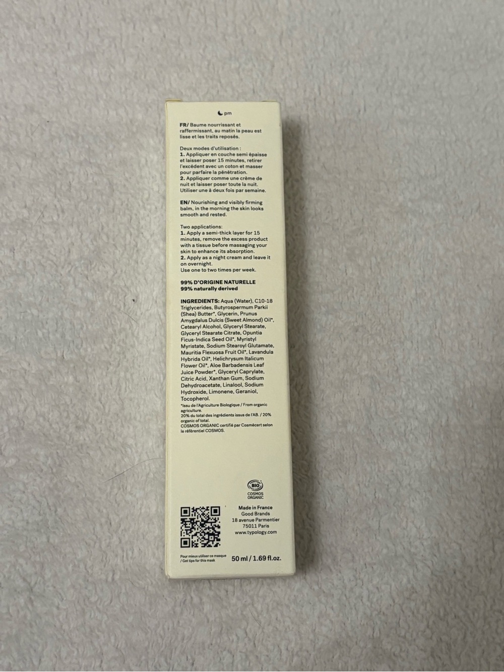 NIB Typology Firming Overnight Mask P73 - Picture 4 of 9